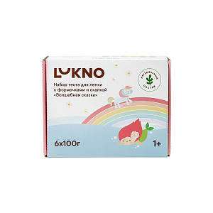 Набор теста для лепки LUKNO с аксессуарами "Волшебная сказка"